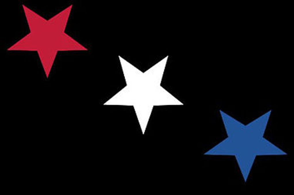 President Prag's new United States flag.