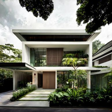 white bungalow designed and built by tca design and build pier alessio rizzardi