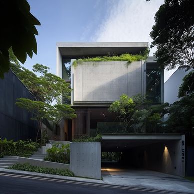 concrete bungalow designed and built by tca design and build pier alessio rizzardi