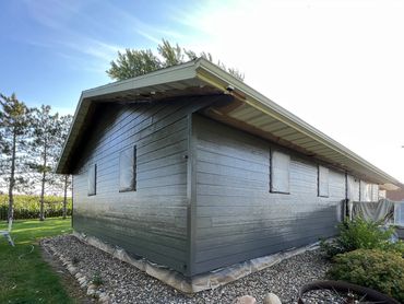 Fresh Coat of Paint on Homes Exterior