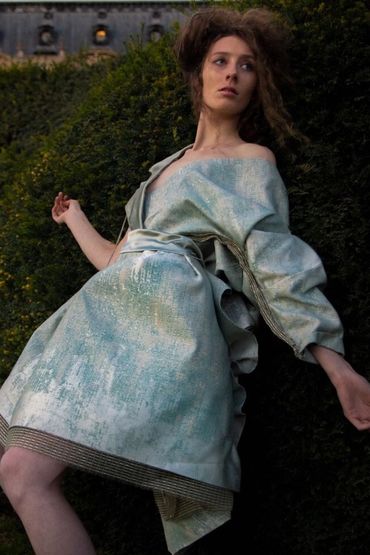 PARIS FASHION WEEK Uriel Saenz LOUVRE museum