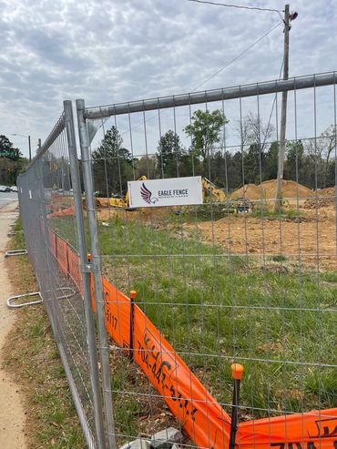 Temporary fence