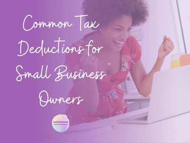 Common Tax Deductions 