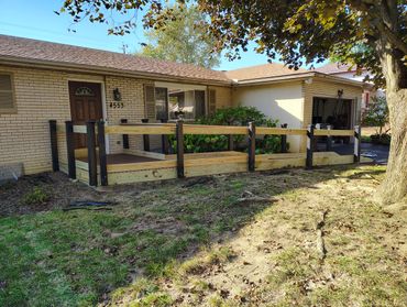 Wheelchair accessible ramp builds