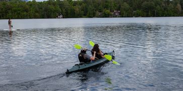 kayak rental lake placid on pristine mirror lake in the heart of the adirondacks in new yorl