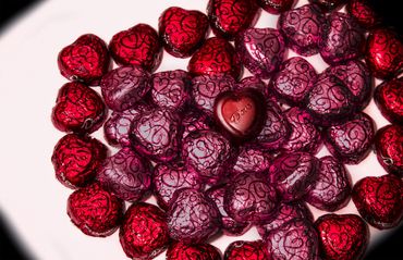 Food Photography: Chocolate Heart