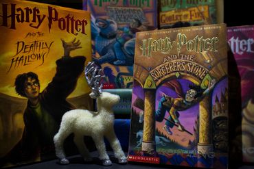 Product Photography: Harry Potter Book Collection.