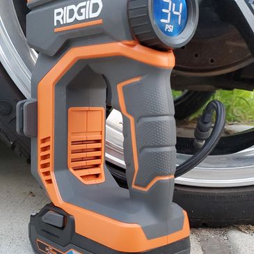 The Ridgid cordless tire inflator is the one tool everyone needs in the truck of their car or truck.