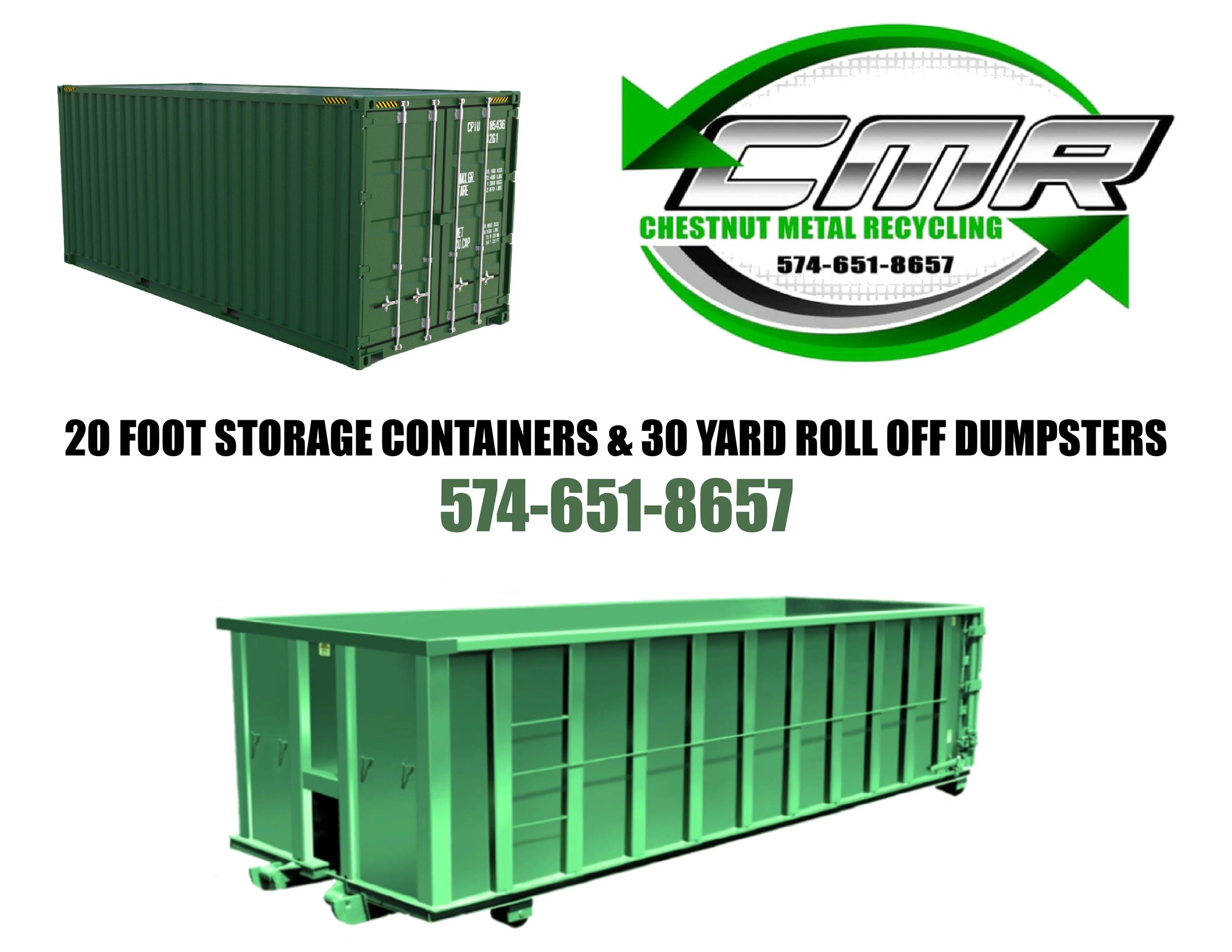 Residential Storage Container Rentals - Yard Waste Container