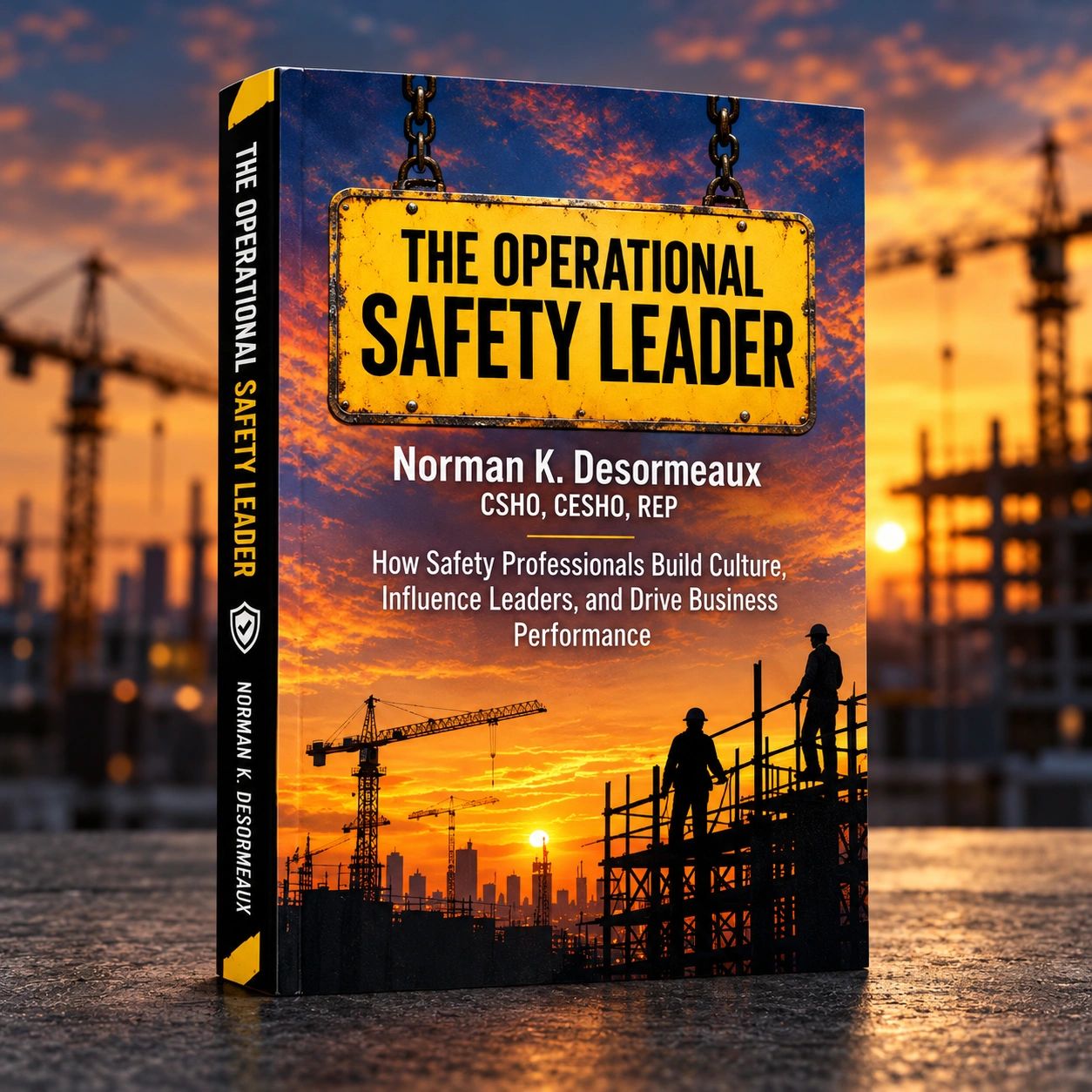 Book titled 'The Operational Safety Leader' by Norman K. Desormeaux.