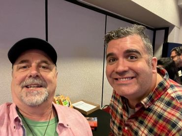 Jeff ginter and Thomas John from "The Seatbelt Psychic show.