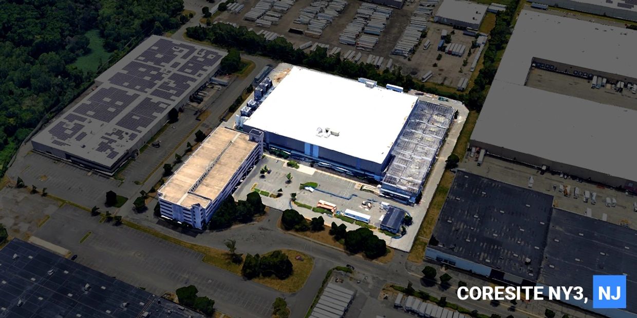 Coresite NY3, New Jersey, New Construction, 2023