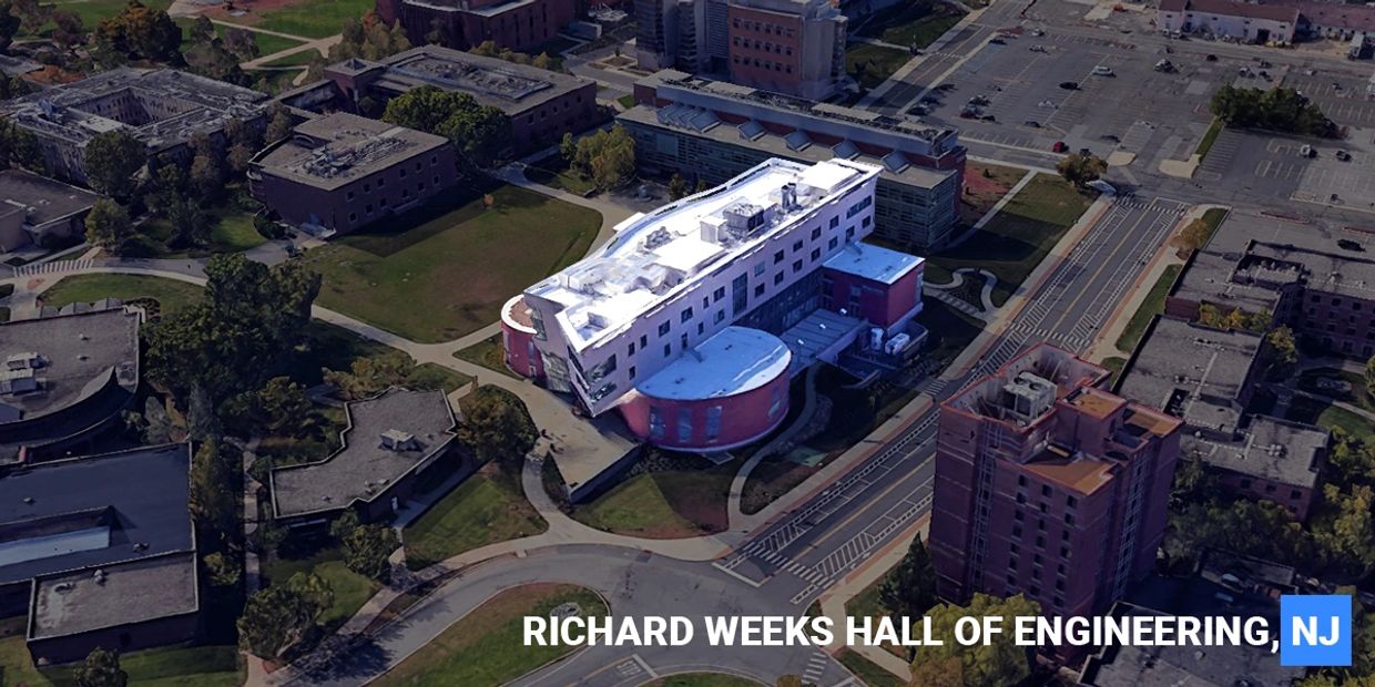 Richard Weeks Hall of Engineering, New Construction, New Jersey, 2017