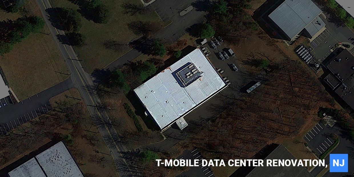 T-Mobile Data Center, New Jersey, Renovation, 2021