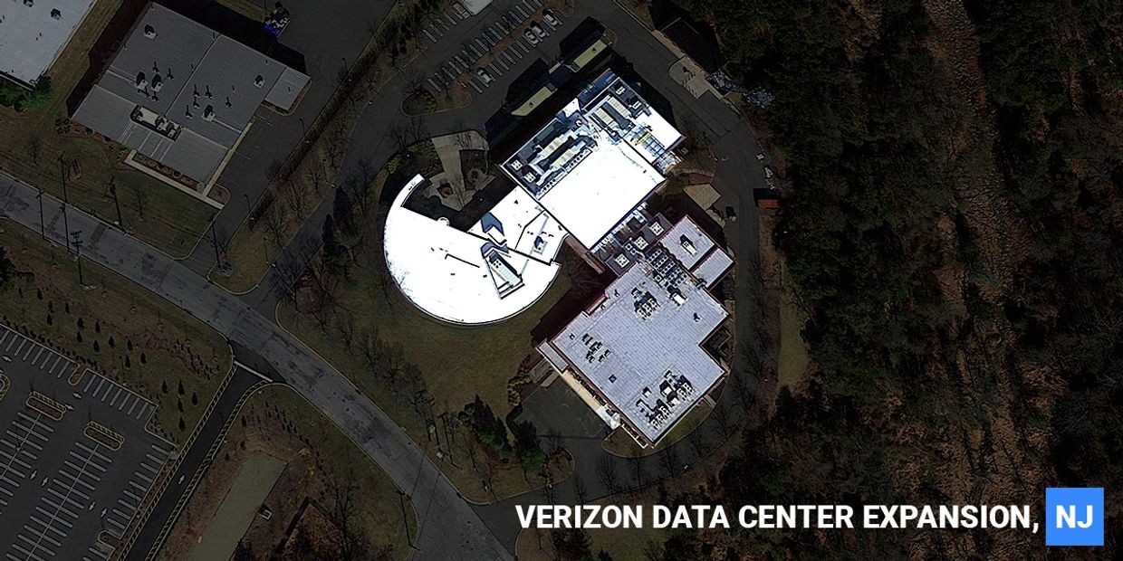 Verizon Data Center, New Jersey, Renovation, 2020