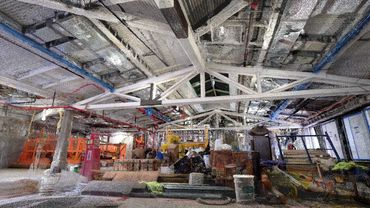 3D Scan of level 18, 711 Building New York City new construction. 3D Point Cloud Scanning.