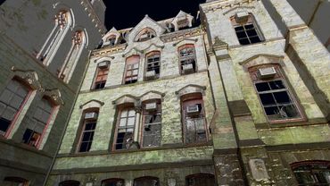 3D Scan of University of Pennsylvania College Hall. 3D Point Cloud Scanning.
