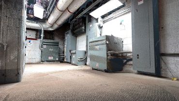 3D Scan of Newark Beth Israel Hospital Electrical Room. 3D Point Cloud Scanning.