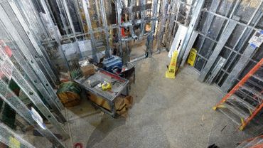 3D Scan of Newark Beth Israel Hospital new construction. 3D Point Cloud Scanning.