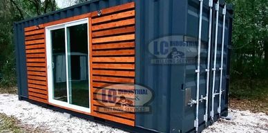 20 ft. storage container connex mini home