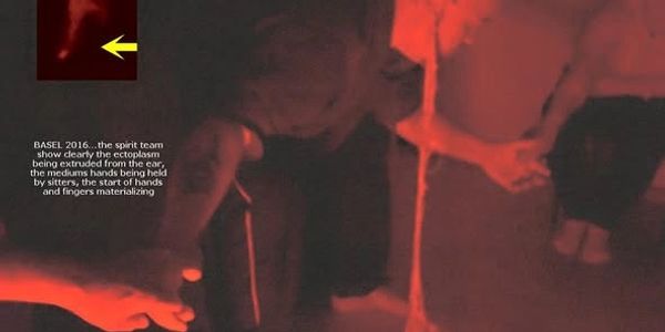 ECTOPLASM ON CAMERA WARREN CAYLOR