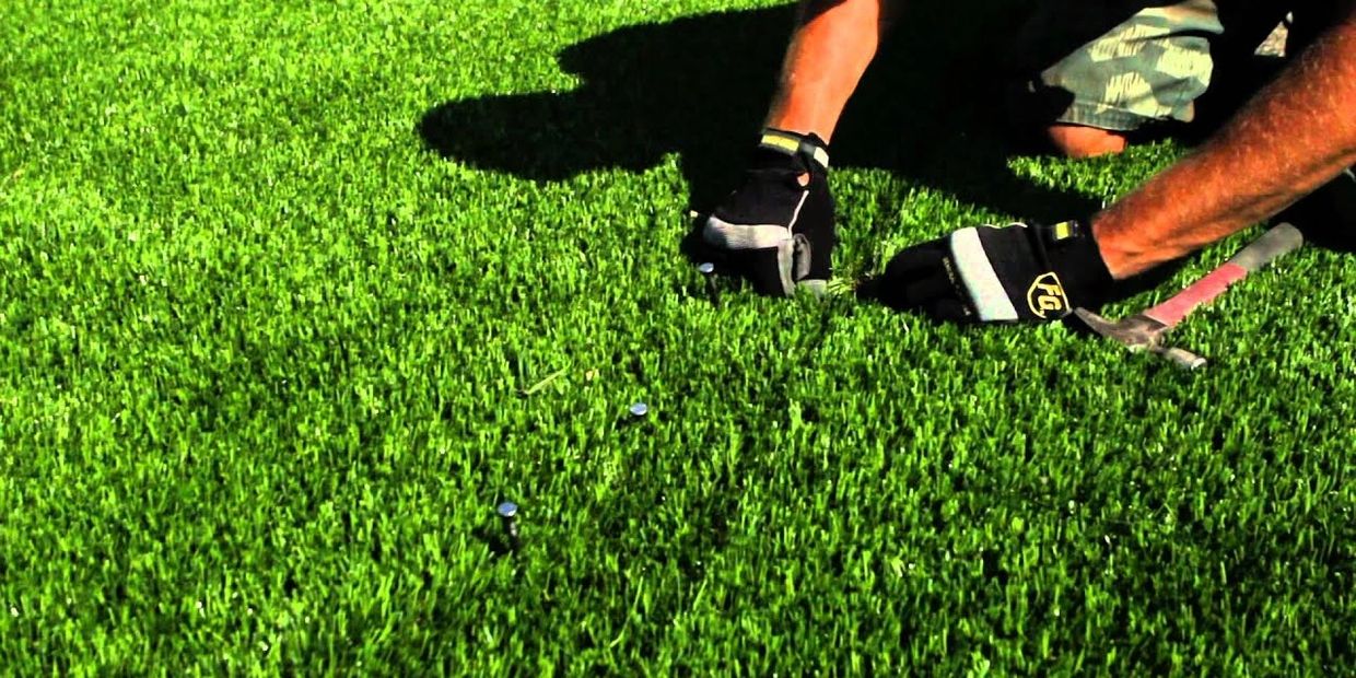 Artificial grass, synthetic turf, installation, putting green, golf, astro turf, 