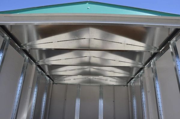 PEAKED ROOF INSIDE VIEW