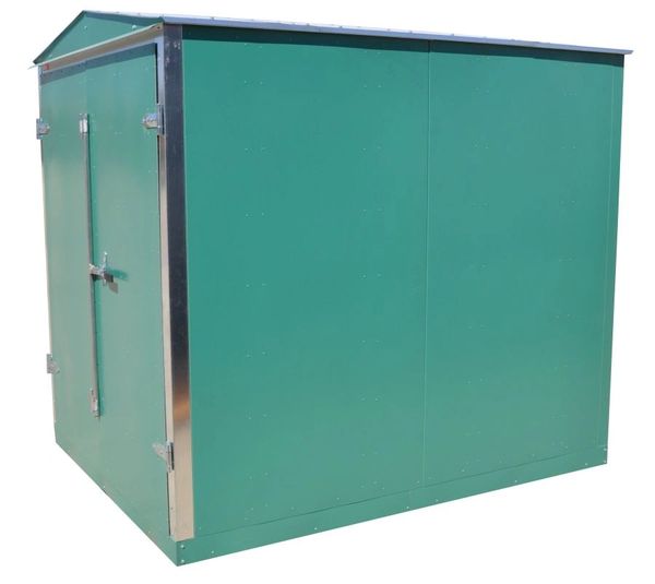 PAINTED MODULAR CONTAINER SIDE VIEW