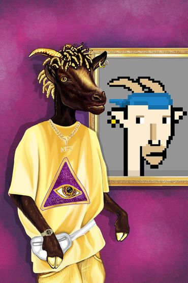 Cybergoats Collection NFT by Artsy Assets