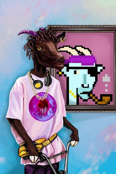 Cybergoats Collection NFT by Artsy Assets