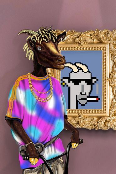 Cybergoats Collection NFT by Artsy Assets