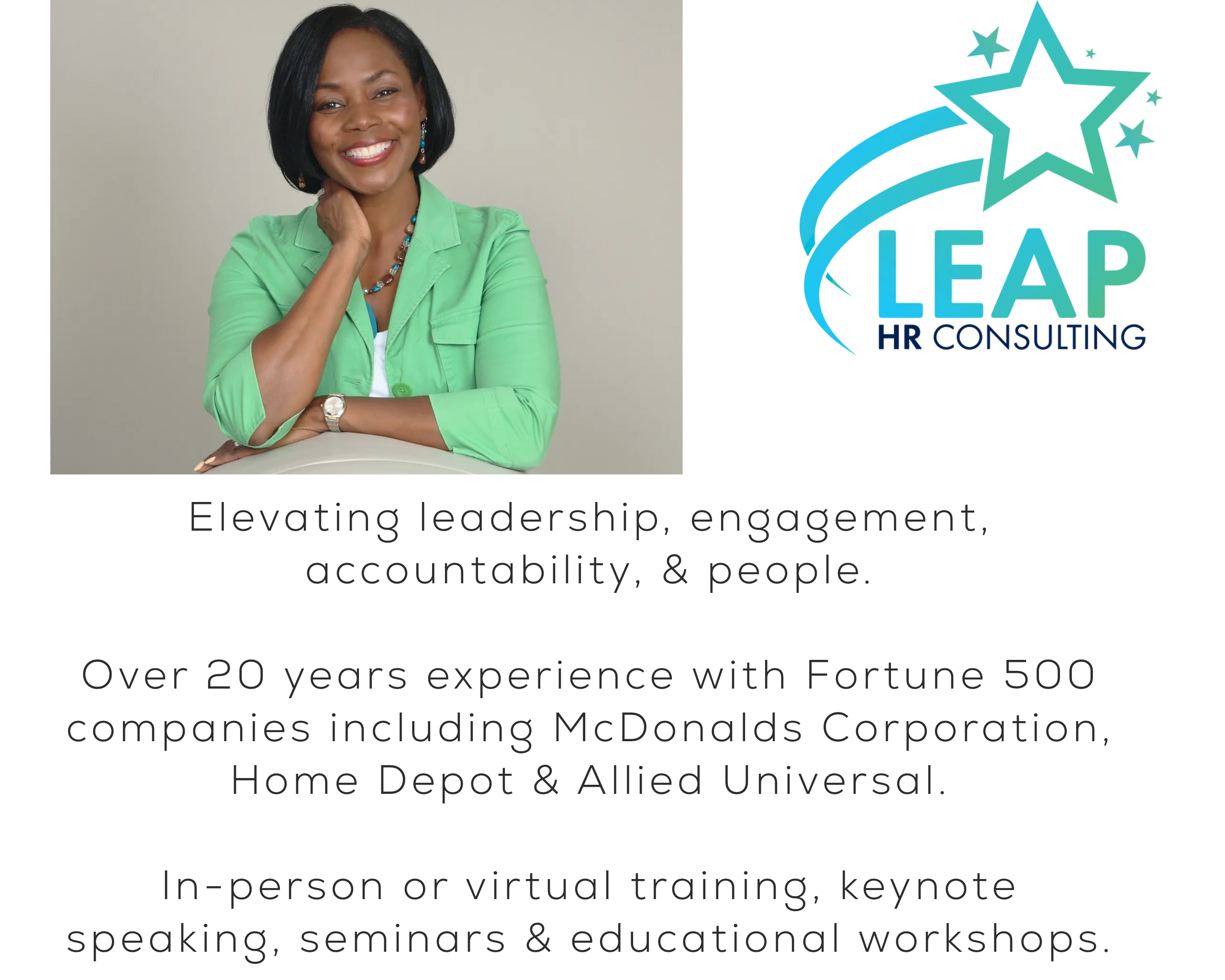 CEO Founder of LEAP HR Consulting