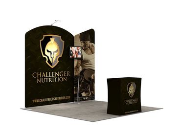 Custom portable trade show display.