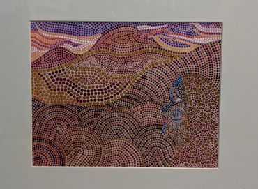 11x14 unframed
Acrylic Paint, Paper
African American Art Dotted
Item # 0016