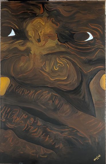 36x24
Acrylic Paint
Item # 0028
Older man
African American Art