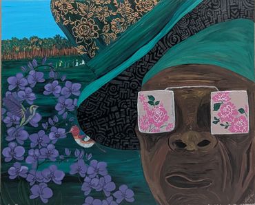 24x18
Acrylic Paint
African American Art
Nature Background
Older Women
Item # 0030