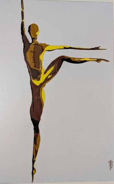 Attitude
22x28 unframed
Acrylic Paint
African American Art
Item # 0070