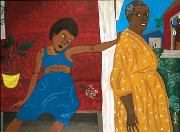 24x18
Acrylic Paint
Rural Porch Scene
African American Art
Item #0076