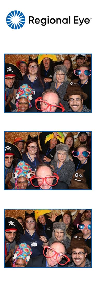 company event photo booth props photo strip