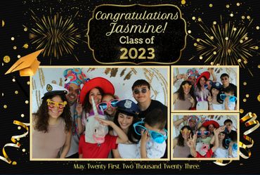 graduation photo booth