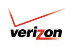 Verizon logo with a red checkmark and bold black text.