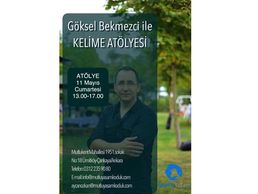 Göksel Bekmezci ile kelime atölyesi için kayıtlarımız başladı