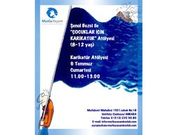 "Çocuklar için Karikatür" Atölyesi 28/06/2019