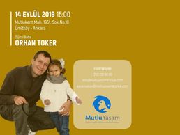 Orhan Toker ile "Biz Dijital Çocuklarız" Semineri 14 Eylül'de !
14/09/2019