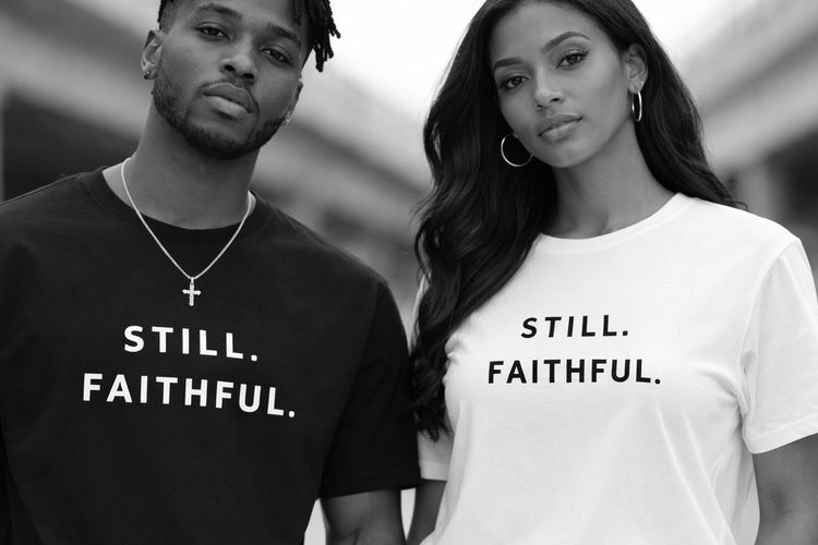 Simple, meaningful apparel created to remind you that no matter what season you’re in, God is STILL