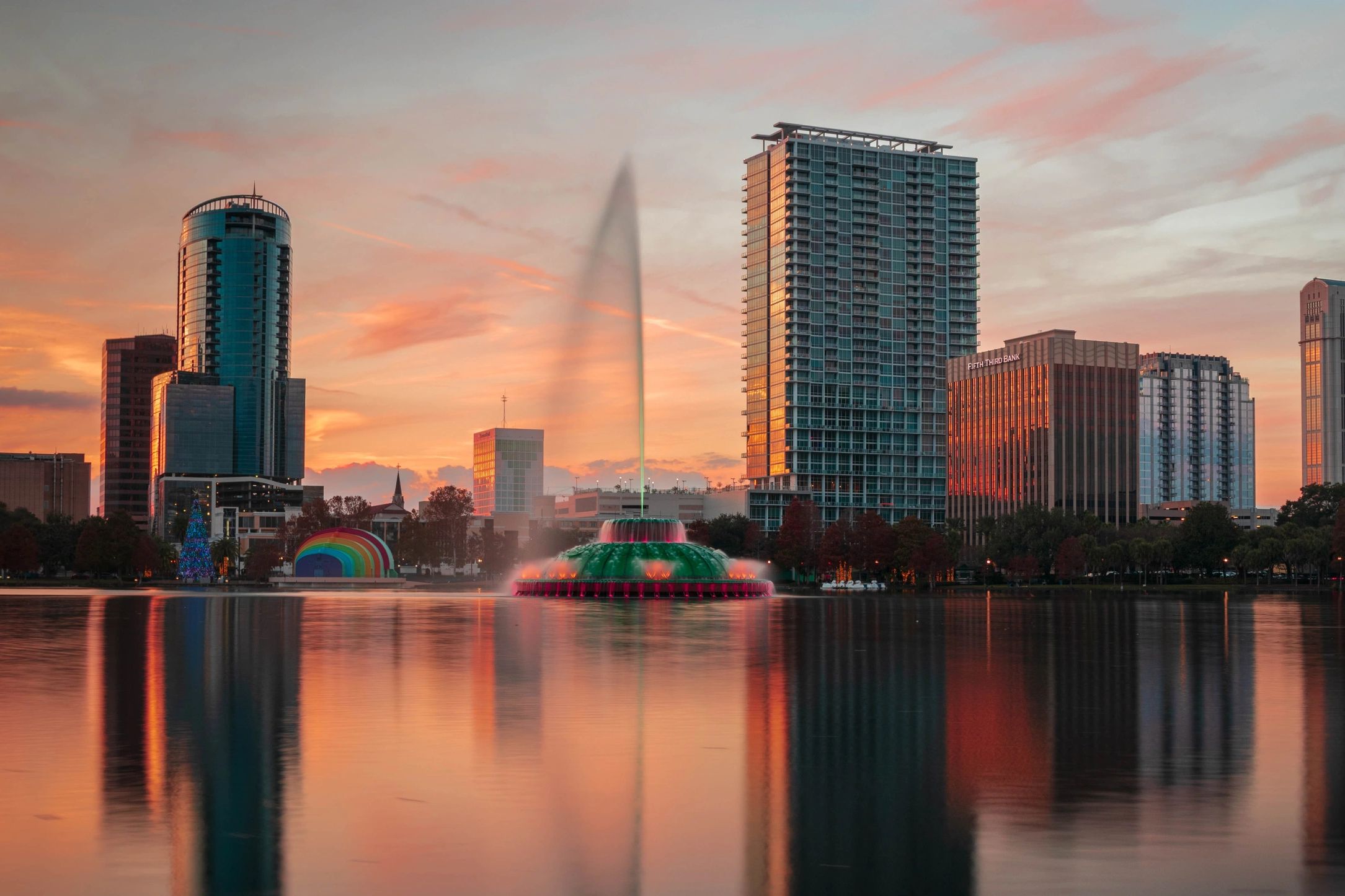 Downtown Orlando Lake Eola Park