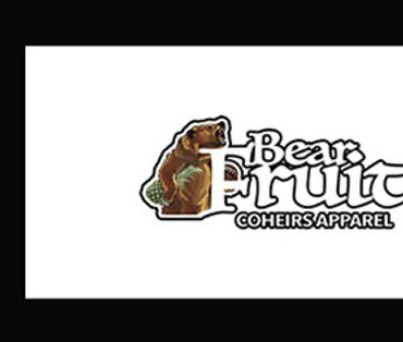 Bear Fruit Sticker 
