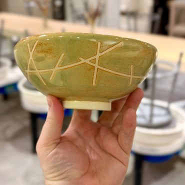 Egg on toast ornament