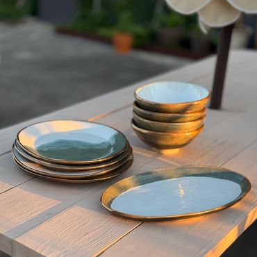 Egg on toast ornament