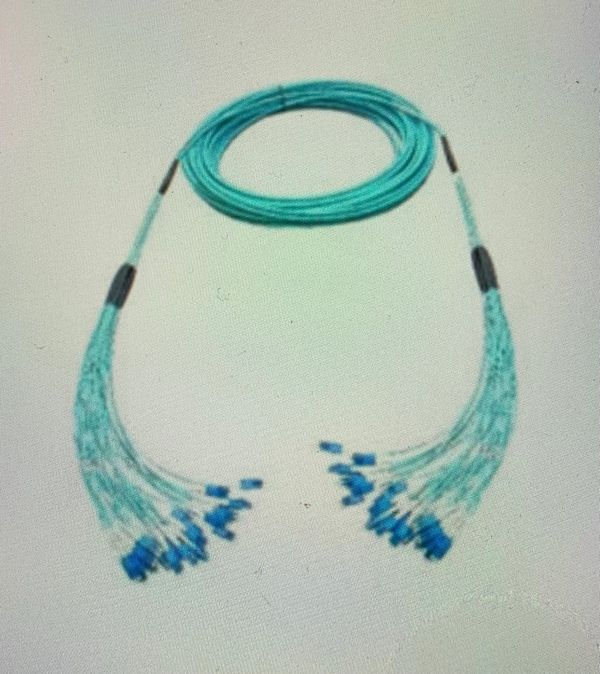 This is a fiber tech jumper terminated with LC/UPC connectors